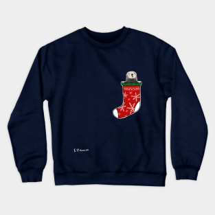 Christmas Otter Crewneck Sweatshirt